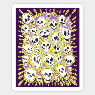 Skull Splash Magnet